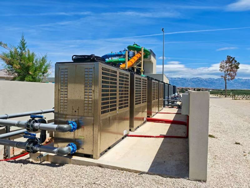 2) Poland – Kraków Water Park Pool Heating (Nov 2024, Winter Operation)