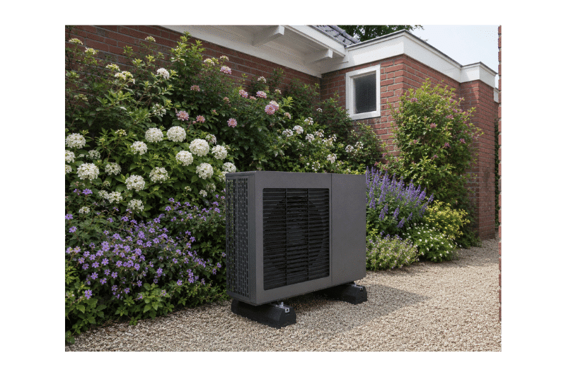 Air to Water Heat Pump in Turkey — Villa Installation