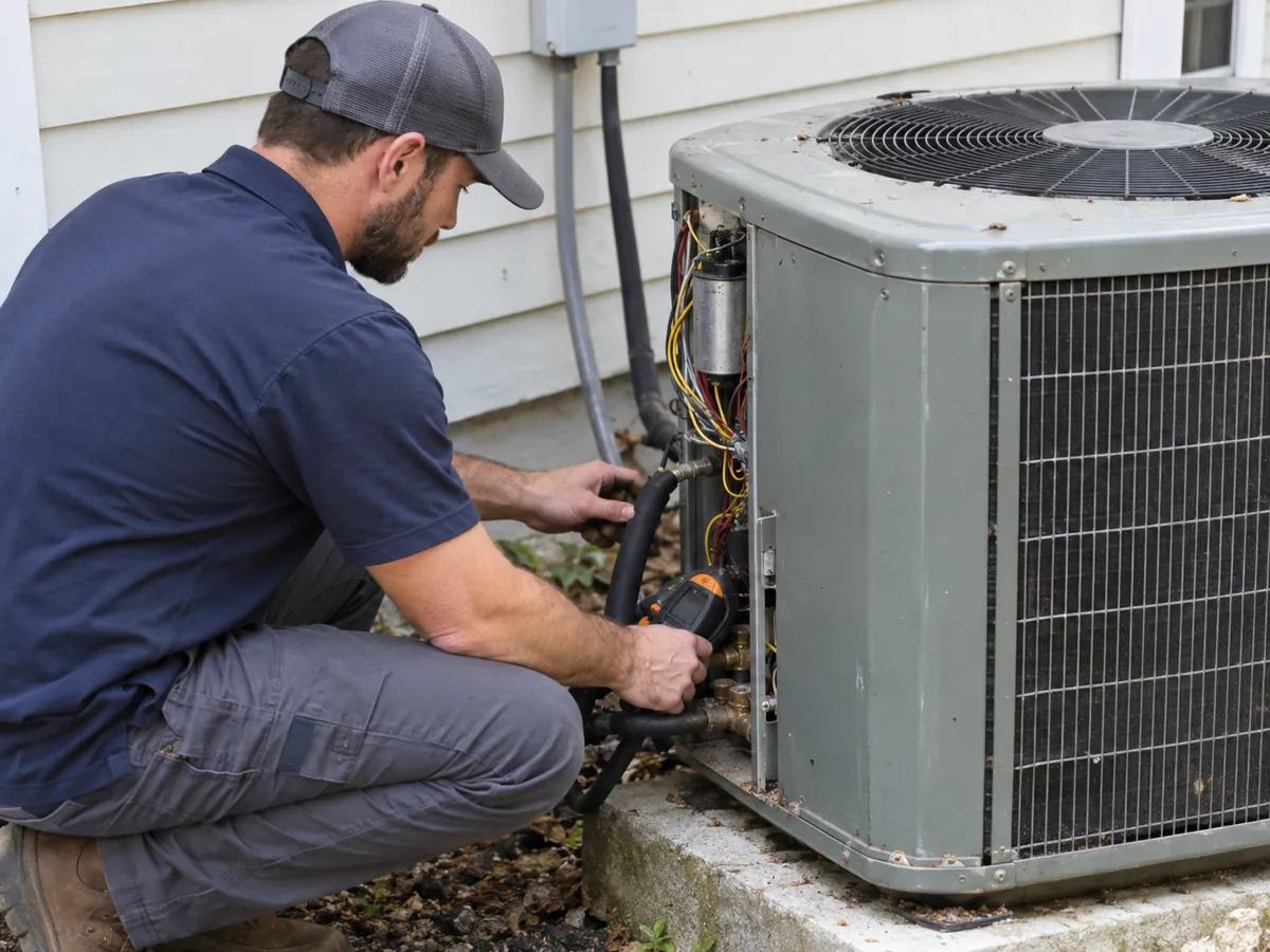 Outdoor service inspection