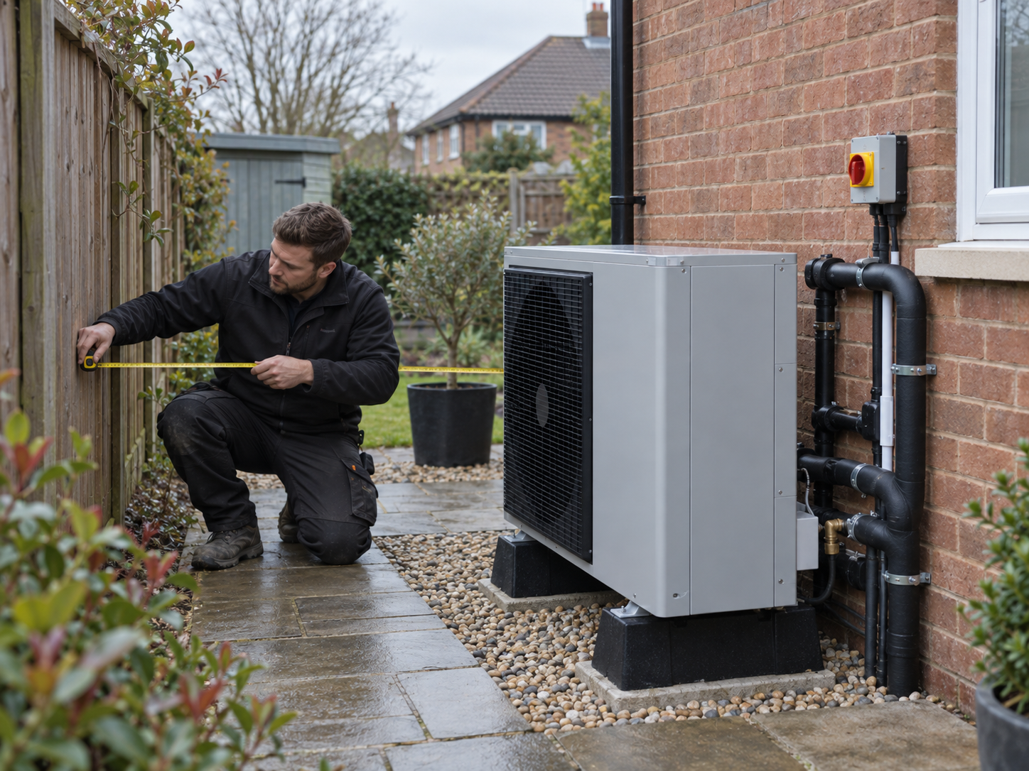 Residential siting and clearance checks relevant to noise-sensitive projects